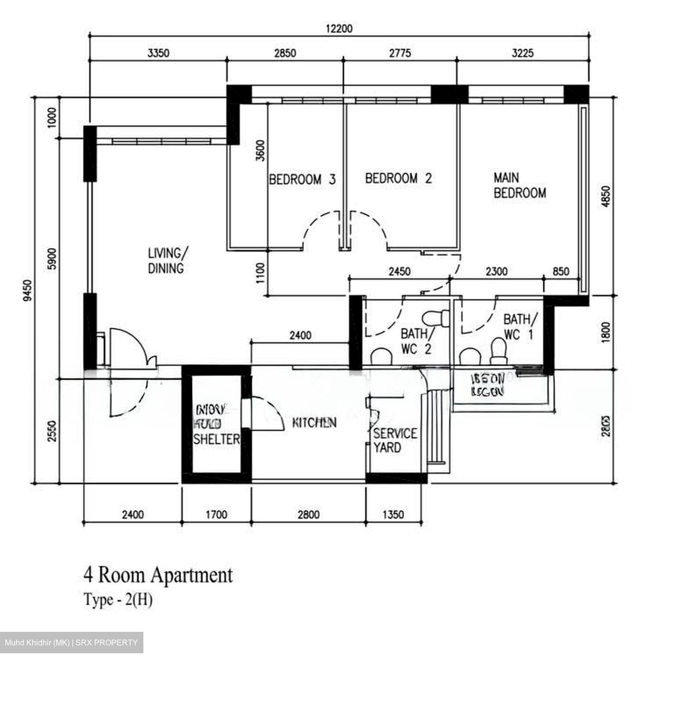 Blk 120A Eastwave @ Canberra (Sembawang), HDB 4 Rooms #533928141